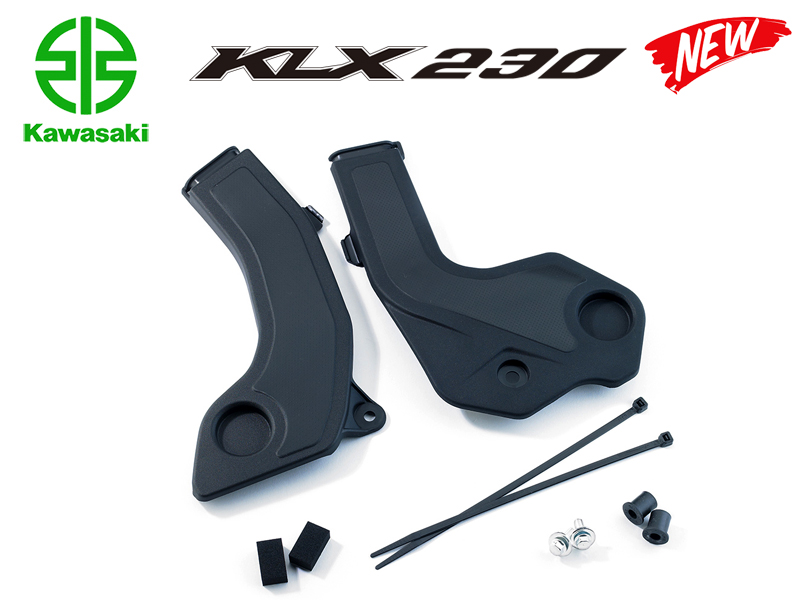 Cặp ốp sườn KLX230 2023 hàng chính hiệu Kawasaki theo xe