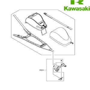 KIT-ACCESSORY,BKT FOR TANKBAG Z - Z900